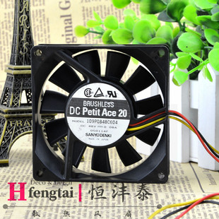 8020 8CM 48V 全新正品 散热 109P0848C604 0.08A 风扇 山洋
