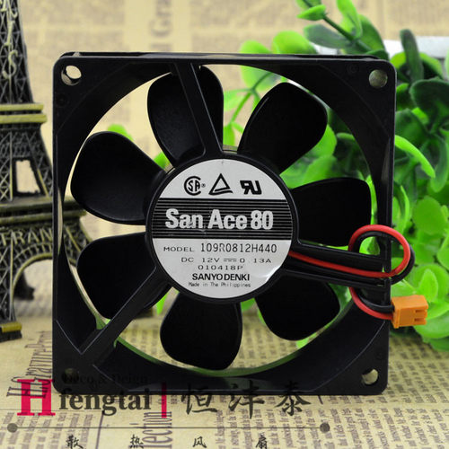 原装山洋 8厘米风扇 8025 12V 0.13A风扇109R0812H440
