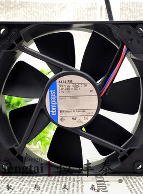 原装 ebm papst 4414 FM 12025 24v 3.2w 12cm 变频器散热风扇