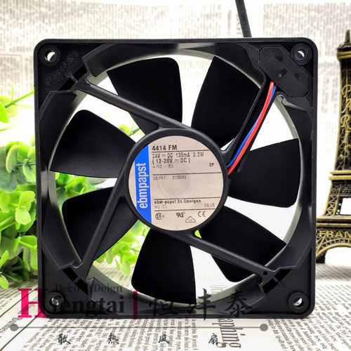 原装 ebm papst 4414 FM 12025 24v 3.2w 12cm 变频器散热风扇