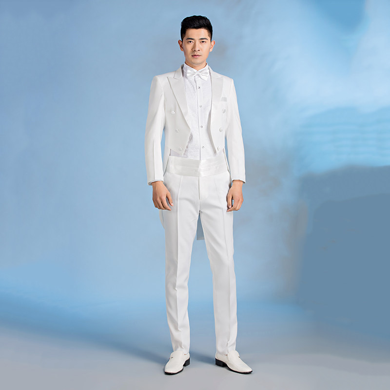 MENS BLACK SLIM FIT TUXEDO COSTUME STAGE CHORUS SUIT SUIT CONDUCTOR MAGIC MENS TUXEDO