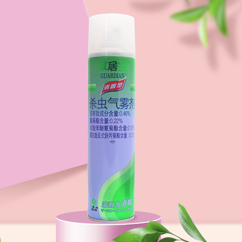 家居安杀虫剂喷雾室内蚊虫蟑螂跳蚤蚂蚁酒精型驱虫剂用品清香型