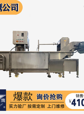 银鹰YQX750蔬菜清洗机 自动提升出菜 蔬菜清洗消毒去农残 洗菜机