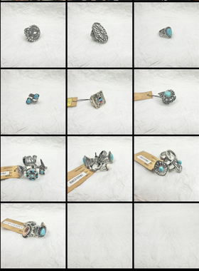 欧美外贸饰品复古戒指品牌老货女戒指指环孤品