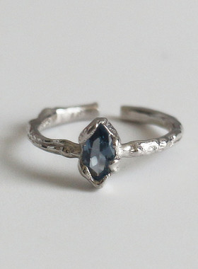 Kissilver女925纯银开口戒指