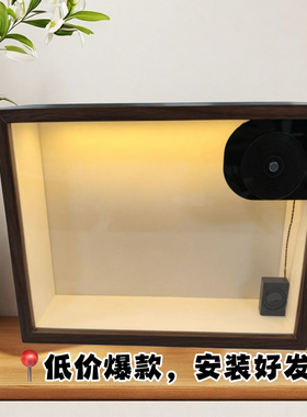 NFC音乐小屋定制立体中空相框