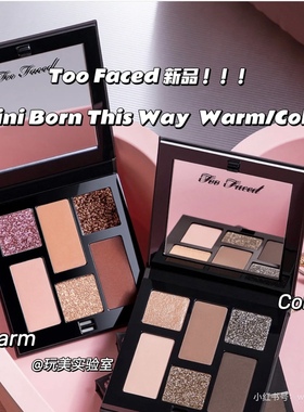Too Faced二皮脸蜜桃眼影盘born this way一代 sunset stripped