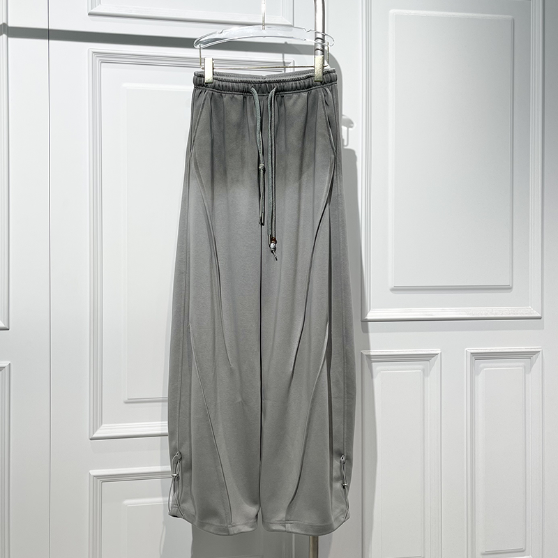 美式休闲风酵洗卫裤女冬季新款宽松显瘦减龄显高显瘦遮肉弯刀裤潮,女装/女士精品,休闲裤,淘宝优惠券,粉丝福利购,淘宝优惠卷