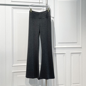 慵懒风瑜伽休闲裤 简约风修身 新款 女2025秋季 潮搭 显瘦减龄微喇裤