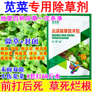 苋菜专用除草剂苋菜田强效除草剂封闭式蔬菜地除草不伤苗禾阔双除