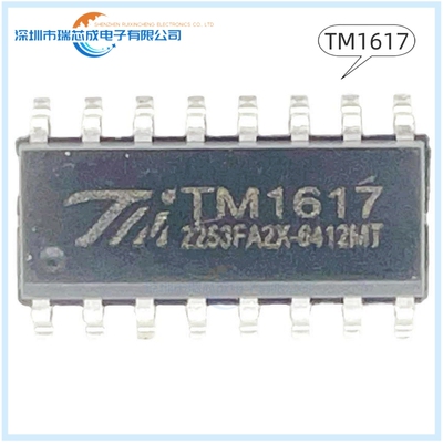 TM1617 SOP-16 人气LED显示驱动 电源管理 集成电路 原装正品芯片