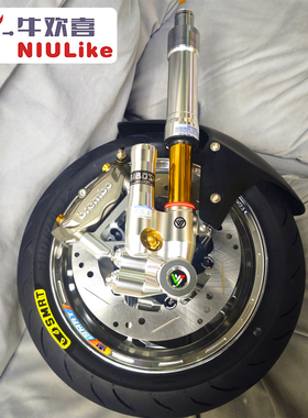 布雷博 比博士GS5PRO前轮套装 瑞祖玛制动 车魔人三星 天使轮胎