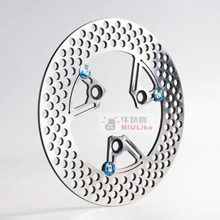 正品UGR雷鸣半浮动刹车盘220 245 超大飞机声小牛U+N1九号 机械师