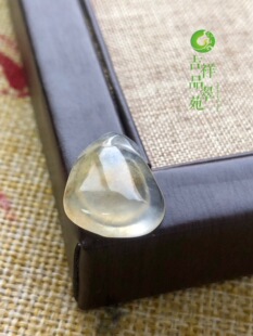 吉祥苑缅甸翡翠A货高冰黄翡冰透福瓜吊坠项链冰丝黄玉石礼物新款