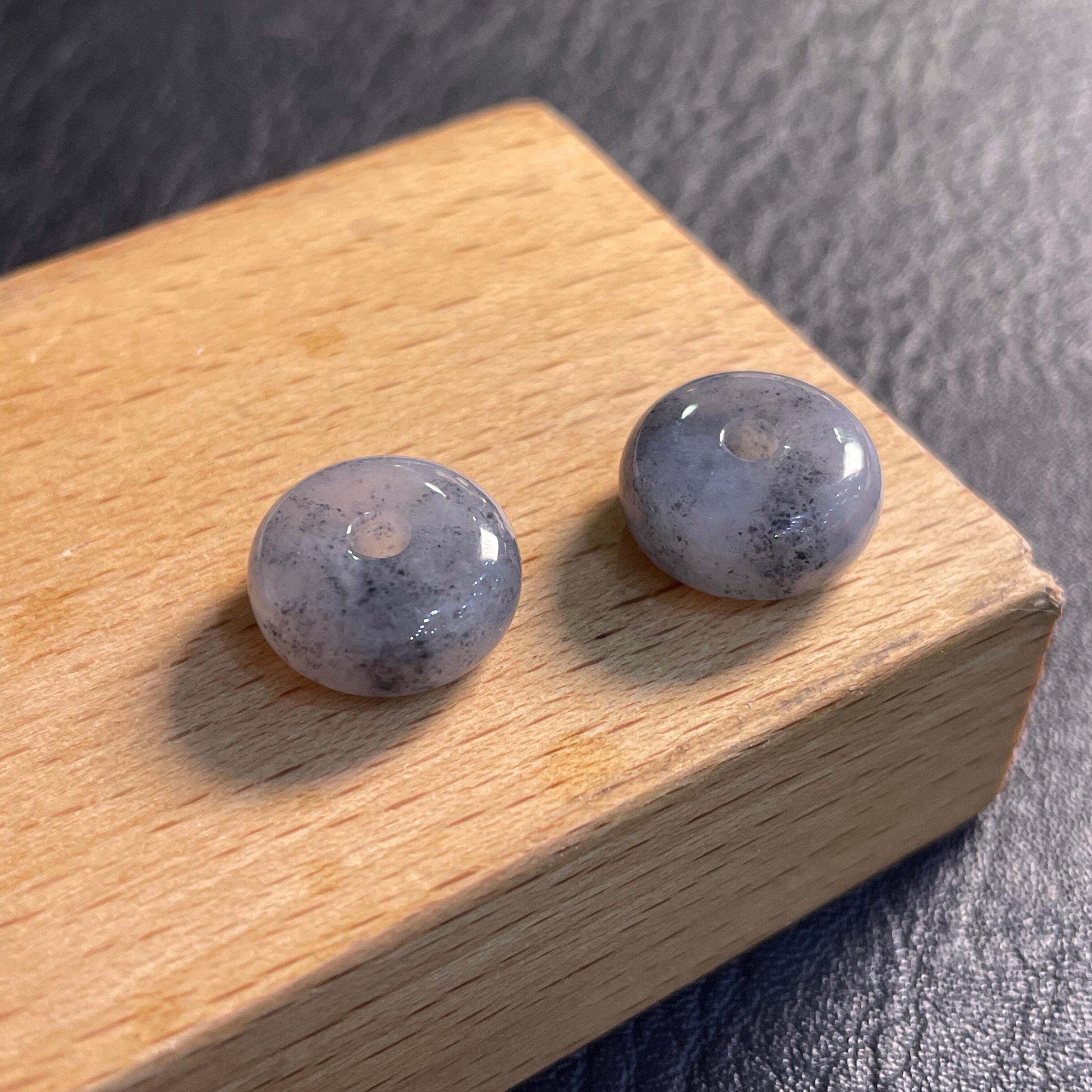 A货冰细糯缅甸乌鸡diy天然翡翠