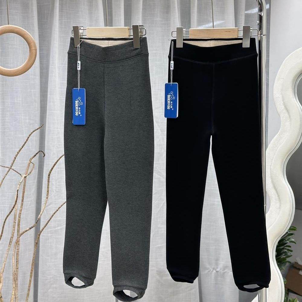 满2包邮  巨厚实不惧寒冬 儿童加绒加厚打底裤中大童特厚保暖裤