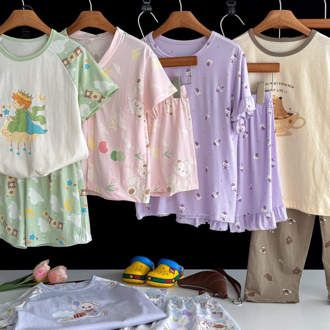 余单捡漏 日常居家夏季超舒服儿童家居服舒适睡衣/家居服