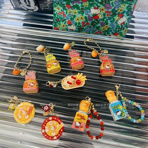 咖啡软糖手作 kt食玩挂件 包挂件 原创设计 请勿盗图