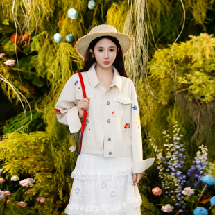 定制女装 棉麻牛仔外套