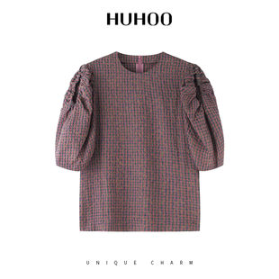 百搭简约气质款 休闲短衬衫 显瘦优雅0325 时尚 定制女装