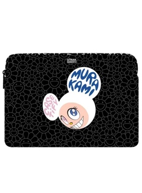 村上隆Takashi&CASETIFY联名DOB, AND THEN蓝色笔记本电脑保护壳黑色