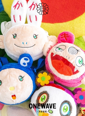 村上隆Takashi kaikai kiki凯凯/琪琪/DOB/熊猫玩偶挎包可调节