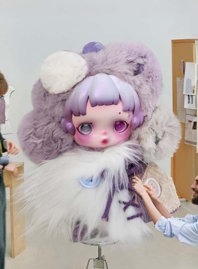 POPMART泡泡玛特SKULLPANDA不眠剧场系列毛绒公仔sp盲盒礼物挂件