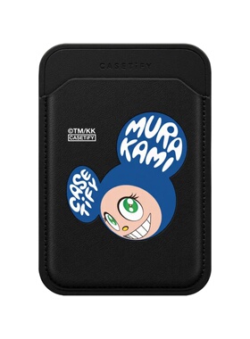 村上隆Takashi&CASETIFY联名DOB, AND THEN（蓝色）SNAPPY™ 卡套