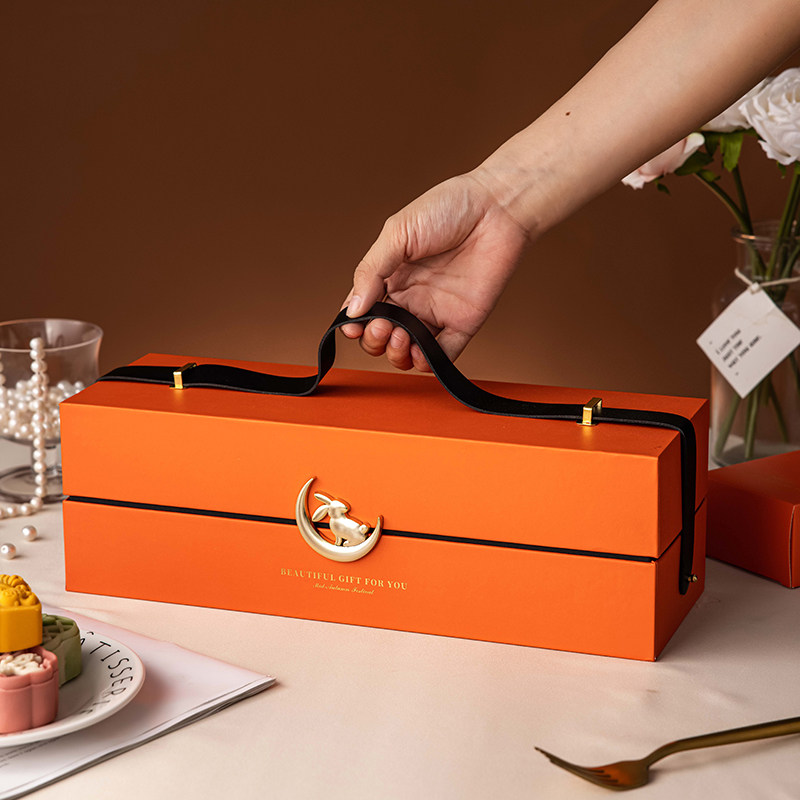 月饼礼盒包装礼品空子高端8粒档节送礼级感轻奢6中秋定制2026新款