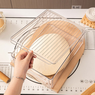 面团发酵盒面包吐司欧包烘焙冰箱整理盒保鲜食品级收纳冷冻专用