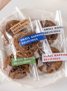 饼干包装袋曲奇司康单独小烘焙面包盒吐司甜品透明巧克力纽约大子