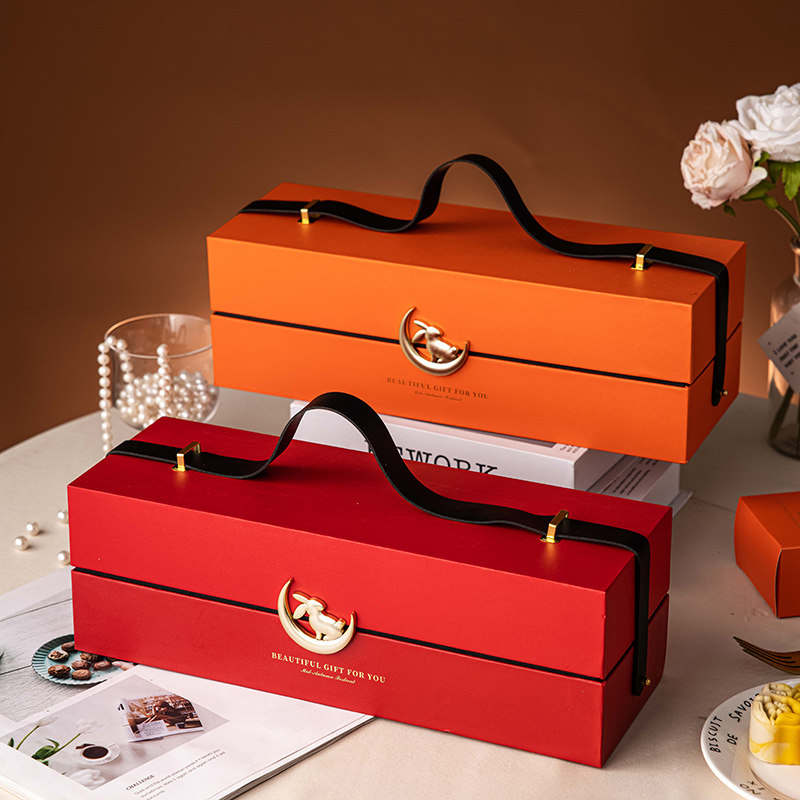 2026新款月饼礼盒包装礼品空子高端8粒档节送礼级感轻奢定制6中秋