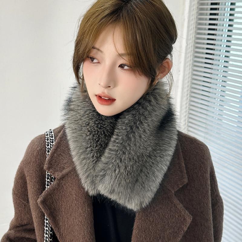 佩戴方便围巾围脖磁扣韩版女冬季