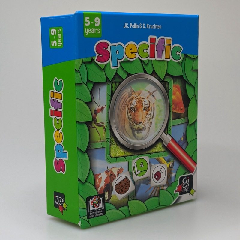 正品授权法国gigamic动物小侦探专注力儿童益智玩具亲子互动桌游