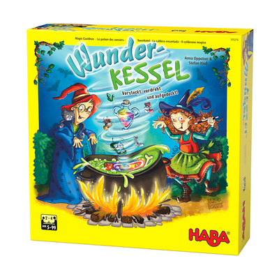 haba德国益智早教魔法桌游卡牌