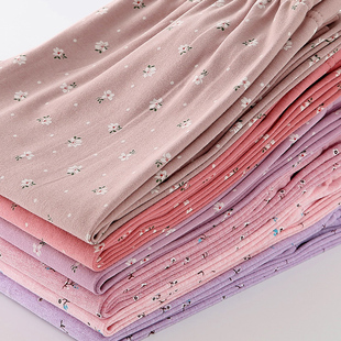 中老年秋裤女纯棉老人线裤宽松高腰老式棉毛裤老太太衬裤女士大码