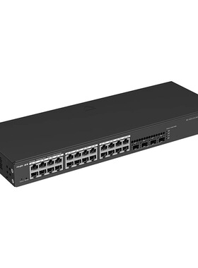 Ruijie/锐捷睿易网络交换机 24口千兆二层网管交换机 RG-NBS3100-24GT4SFP V2 千兆上联