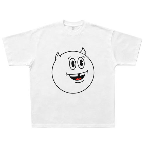 Hell Bound卡通笑脸 Vince Staples 美式复古纯棉T恤宽松休闲短袖