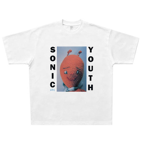 Sonic Youth Dirty美式复古纯棉T恤 1992音速青年乐队vintage短袖