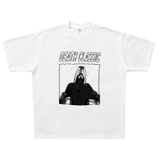 Death Grips 死亡抓力Death Classic美式复古纯棉T恤嘻哈乐队短袖