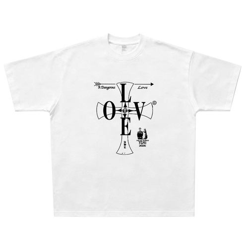 Yeat A Dangerous Lyfe / Love Tees 美式复古纯棉T恤vintage短袖