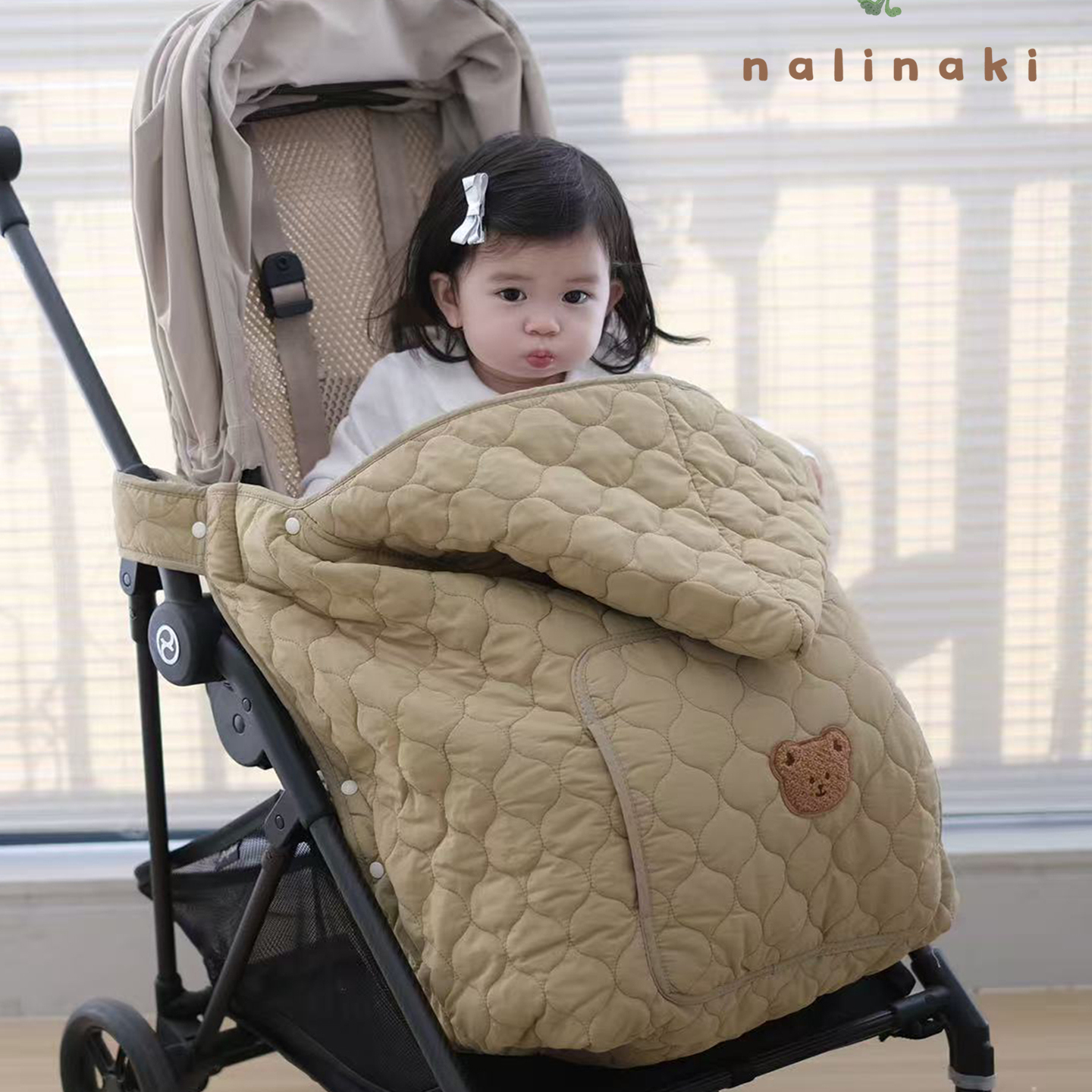 婴儿推车挡风被溜娃车配件通用