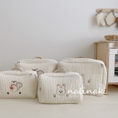 清仓 韩国收纳包奶瓶尿布妈咪手提包可爱行李袋洗漱包被子收纳