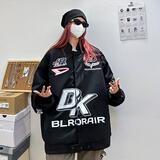 自主*美式高街刺绣外套男潮牌棒球服男情侣装夹克102B-J308P68，男装夹克，星座102B-2