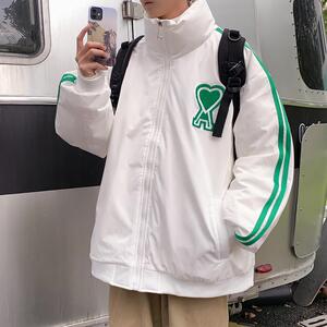 冬装羽绒服男袖三杠加厚工装外套情侣羽绒衣外套102B-2Y4265P155图片