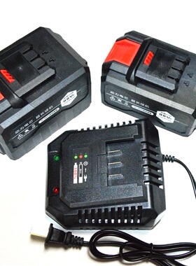 奇磨20V21V58V68F78F88F无刷冲击扳手角磨机电源锂电池座充充电器