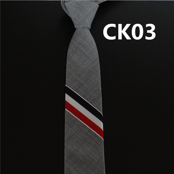 正品CK羊毛领带5.5CM宽韩版窄领带休闲男青年工作结婚领带礼盒装