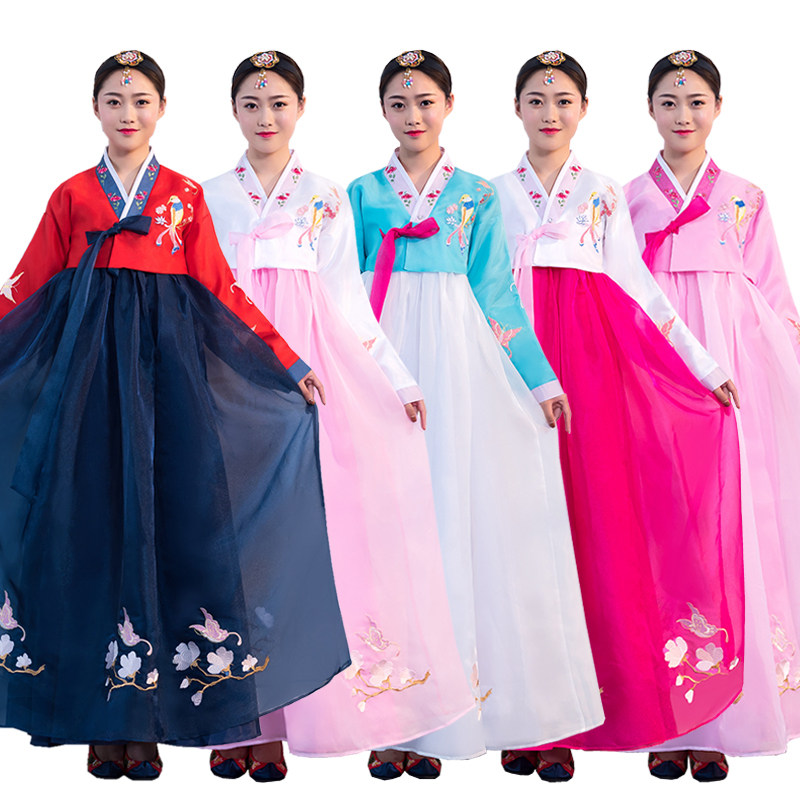 古装韩服结婚民族舞蹈