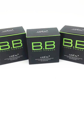 灵点柔彩亮颜BB散粉控油定妆粉饼底干粉带粉扑白皙持久15gLD-243