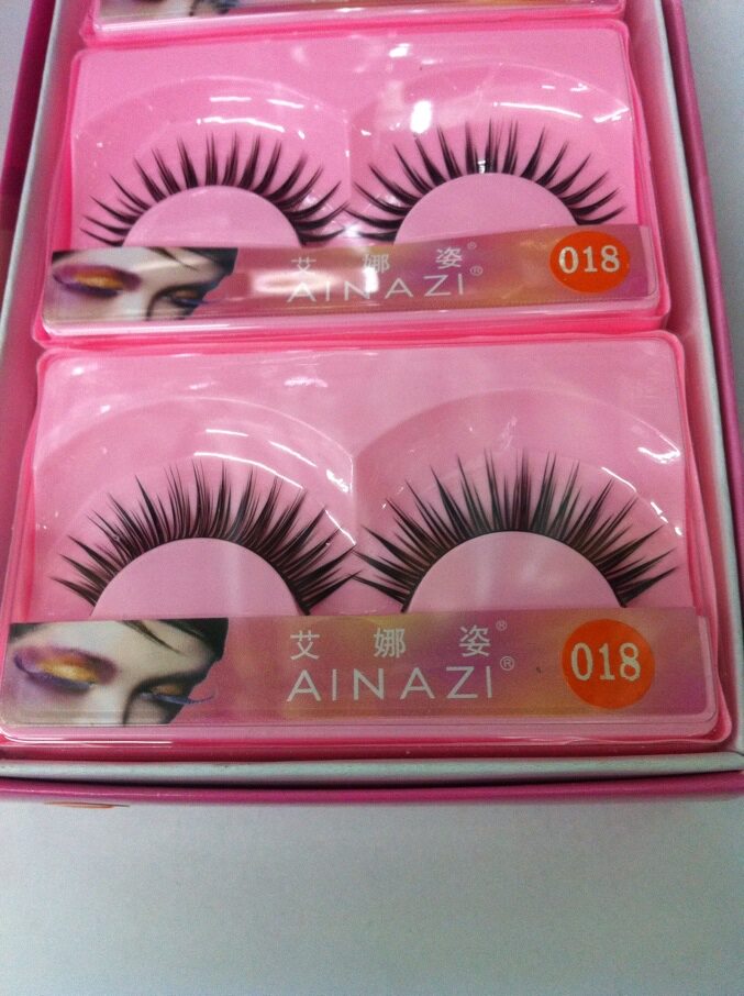 AINAZI艾娜姿假睫毛型号005 018 一打(10小盒)
